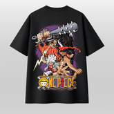 Pirate Power Clash Anime Inspired Oversized T-Shirt