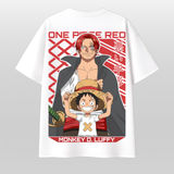Red Legacy Anime Inspired Oversized T-Shirt