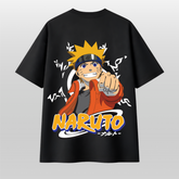 Shinobi Energy Anime Inspired Oversized T-Shirt