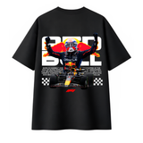 Max Verstappen Red Bull F1 Oversized T-Shirt – Champion Racing Graphic Tee