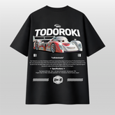 Shu Todoroki Anime Racing Oversized T-Shirt – Graphic Streetwear Tee