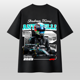 Kimi Antonelli Mercedes F1 Oversized T-Shirt – 2025 Racing Graphic Tee