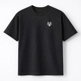 Plain Oversized T-Shirt – Classic Black - WULFVERSE