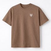 Plain Oversized T-Shirt – Mocha Brown