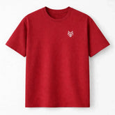 Plain Oversized T-Shirt – Deep Maroon - WULFVERSE