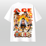 Fire Fist Anime Inspired Oversized T-Shirt