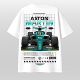 Aston Martin F1 Oversized T-Shirt – Racing Motorsport Graphic Tee