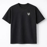 Plain Oversized T-Shirt – Classic Black - WULFVERSE