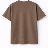 Plain Oversized T-Shirt – Mocha Brown